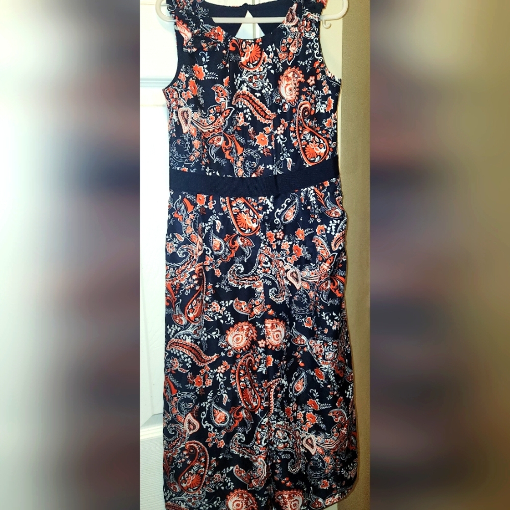 Janie and Jack Little Girls Size 5 Paisley Print Jumpsuit